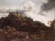 Jacob van Ruisdael Bentheim Castle oil painting